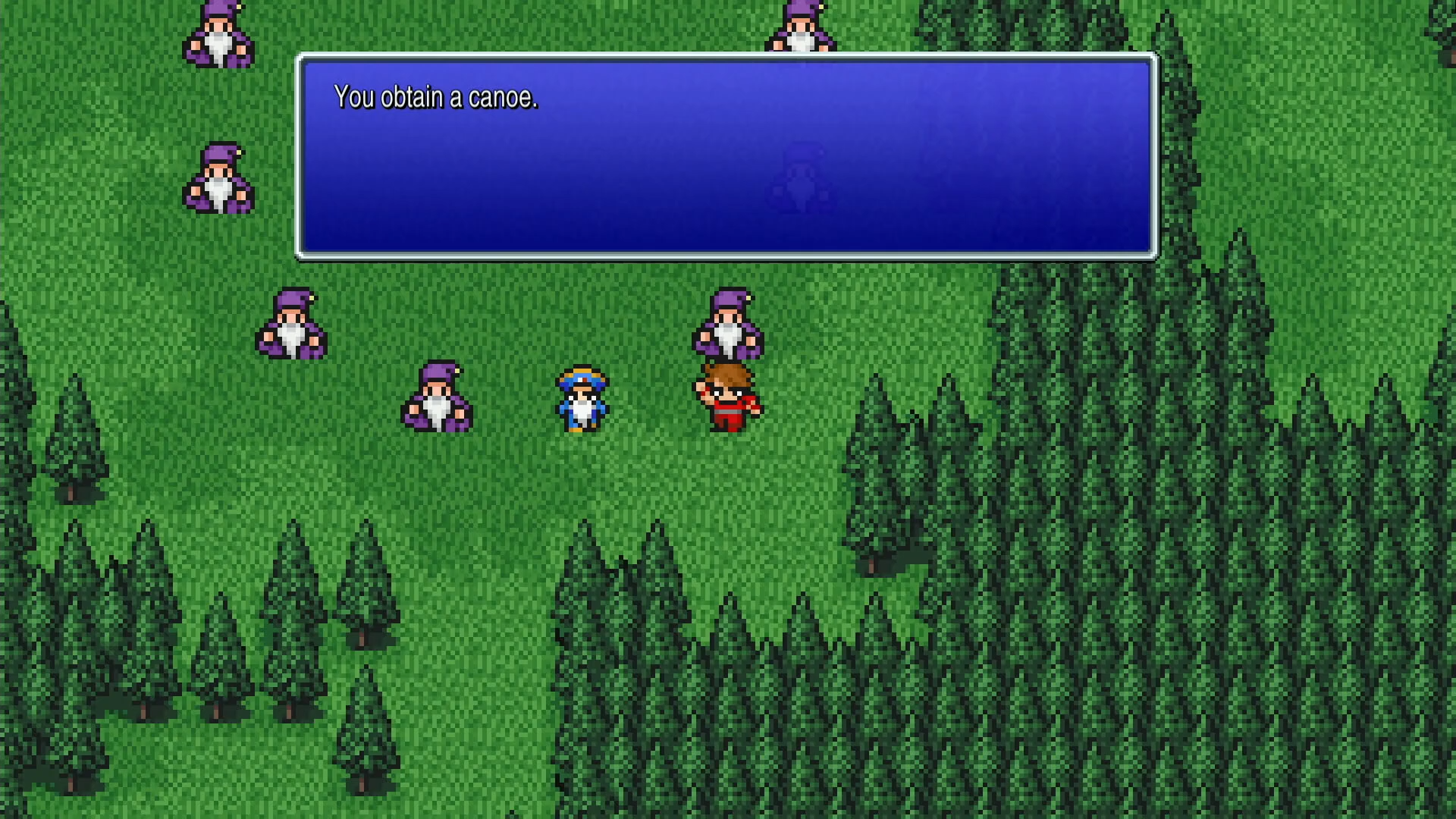 Pixel art of the Canoe from Final Fantasy 1