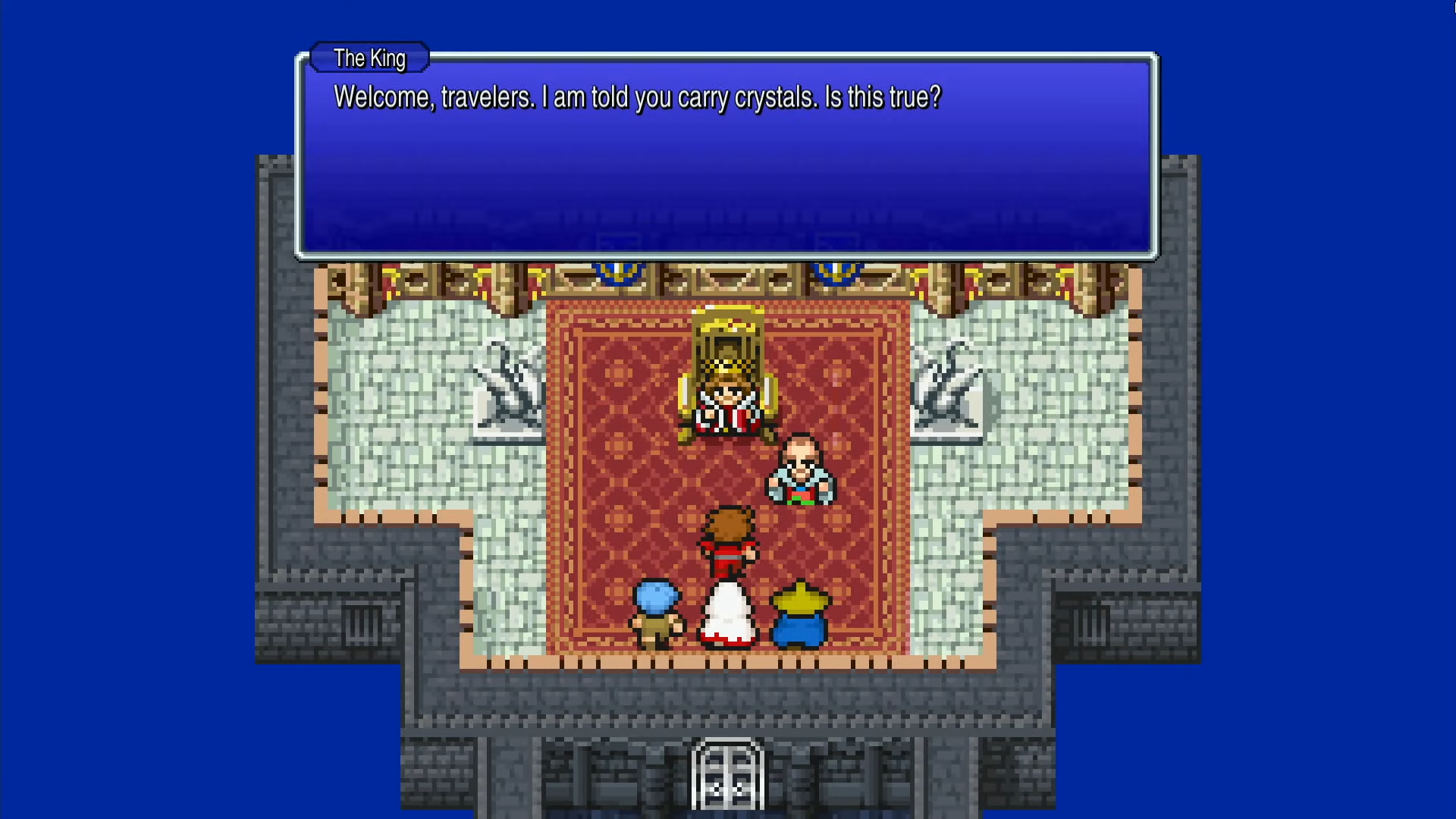 Cornelia Castle in Final Fantasy I Chapter 1