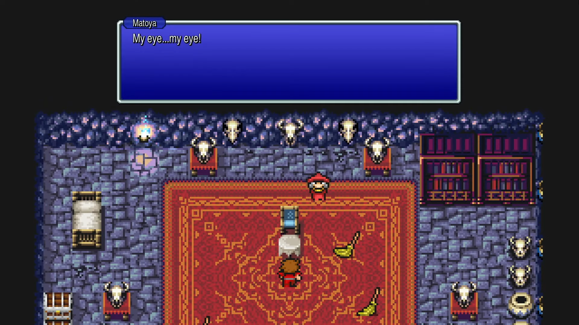 Matoya's Cave, home of the blind witch, Final Fantasy 1