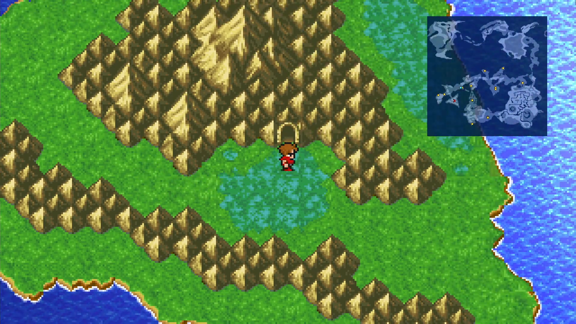 The entrance to the Cavern of Earth