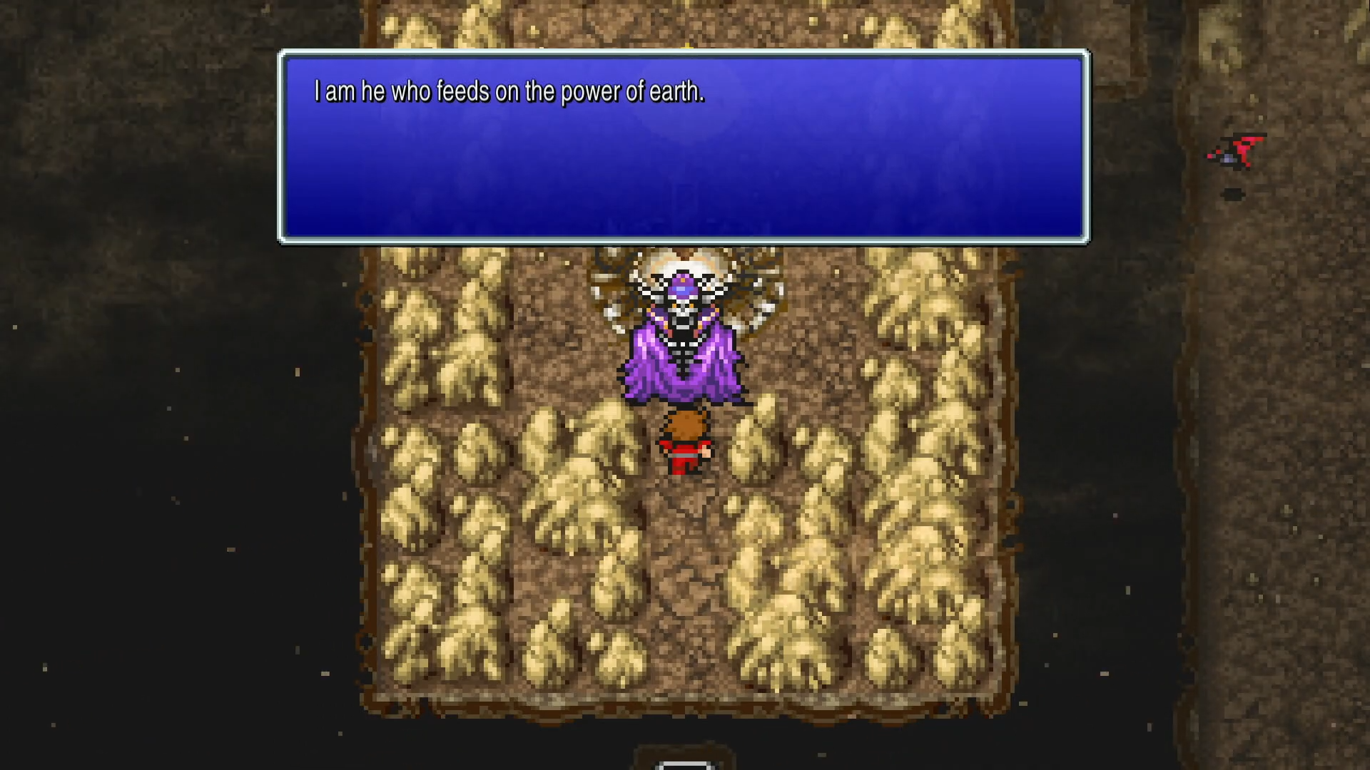 Confronting Lich, the Fiend of Earth