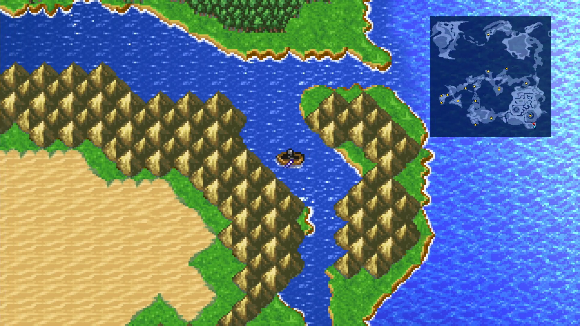 Using the Canoe to travel upriver