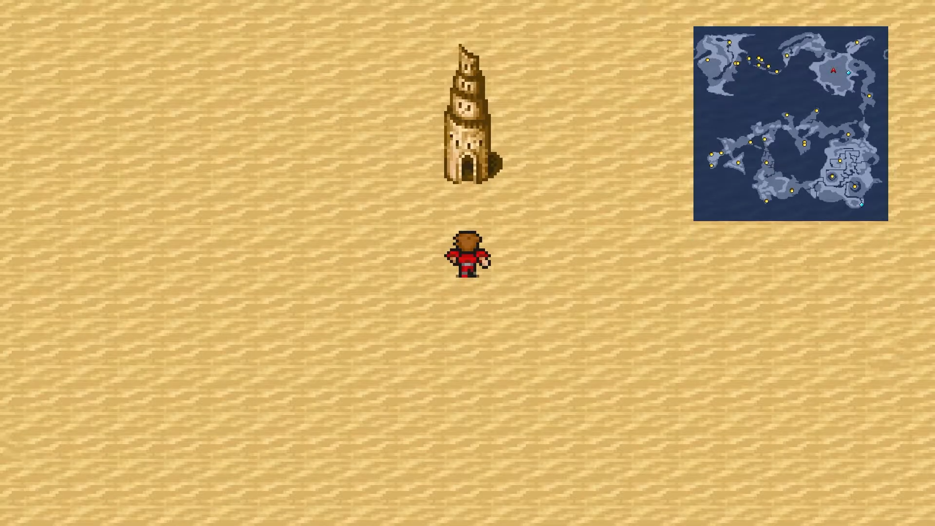 Mirage Tower and Flying Fortress in Final Fantasy 1