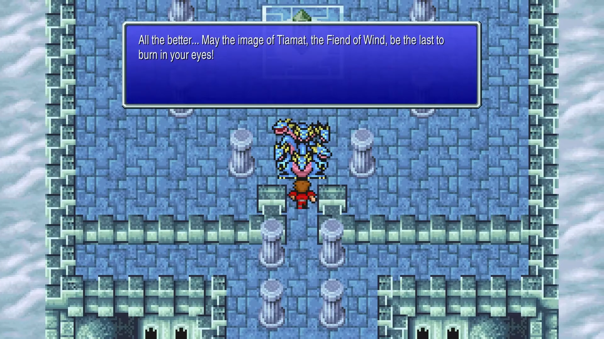 The Wind Crystal being restored after defeating Tiamat