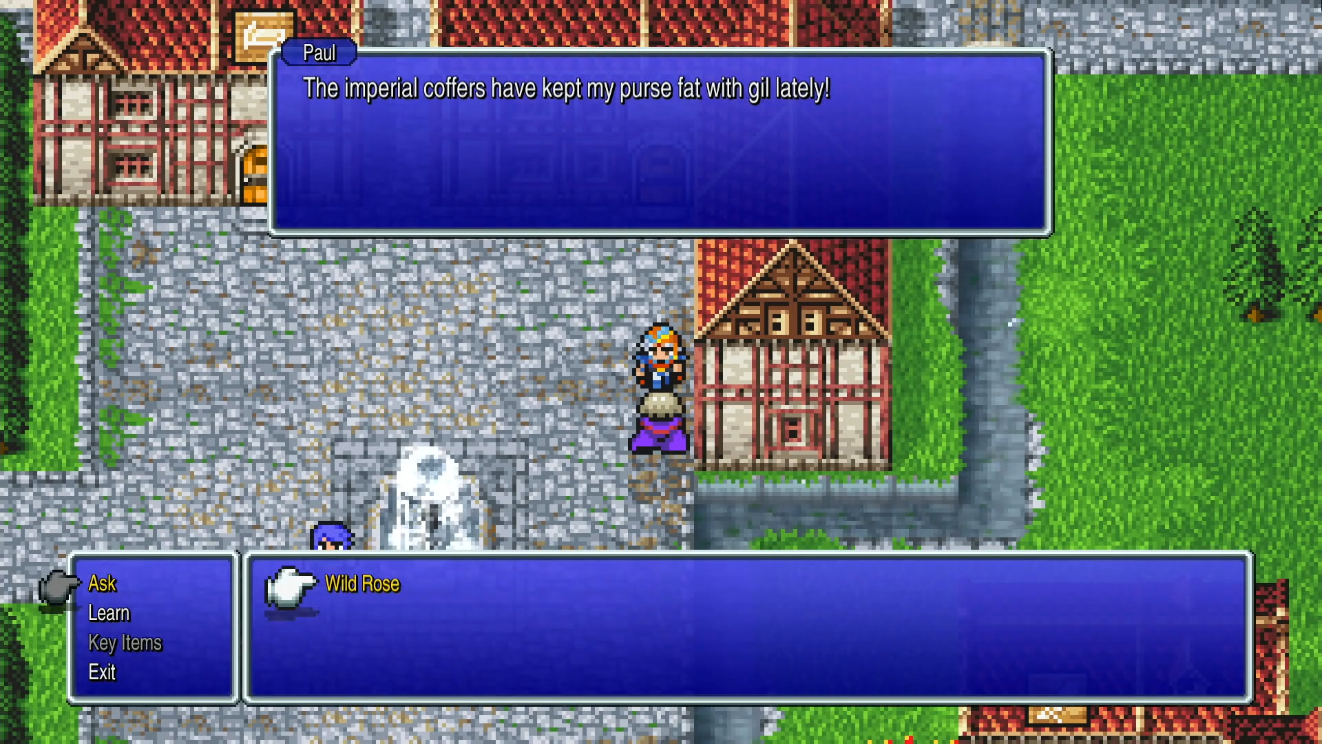 Final Fantasy 2 keyword system