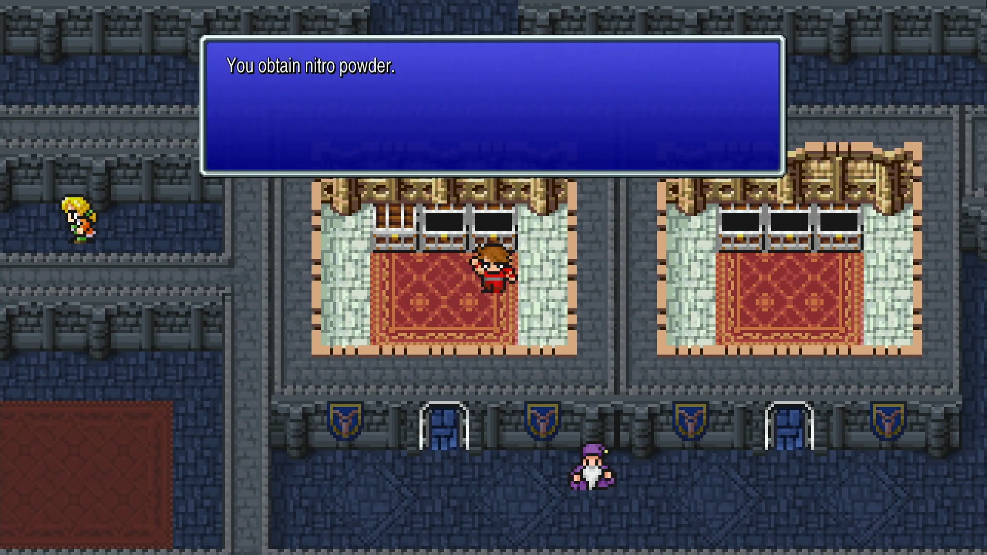 Pixel art of the Nitro Powder from Final Fantasy 1