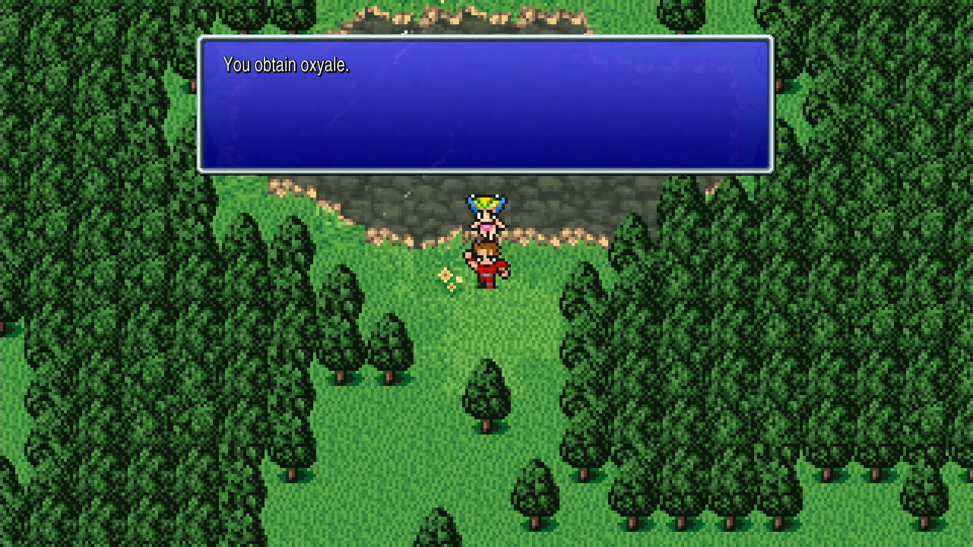 Pixel art of the Oxyale from Final Fantasy 1